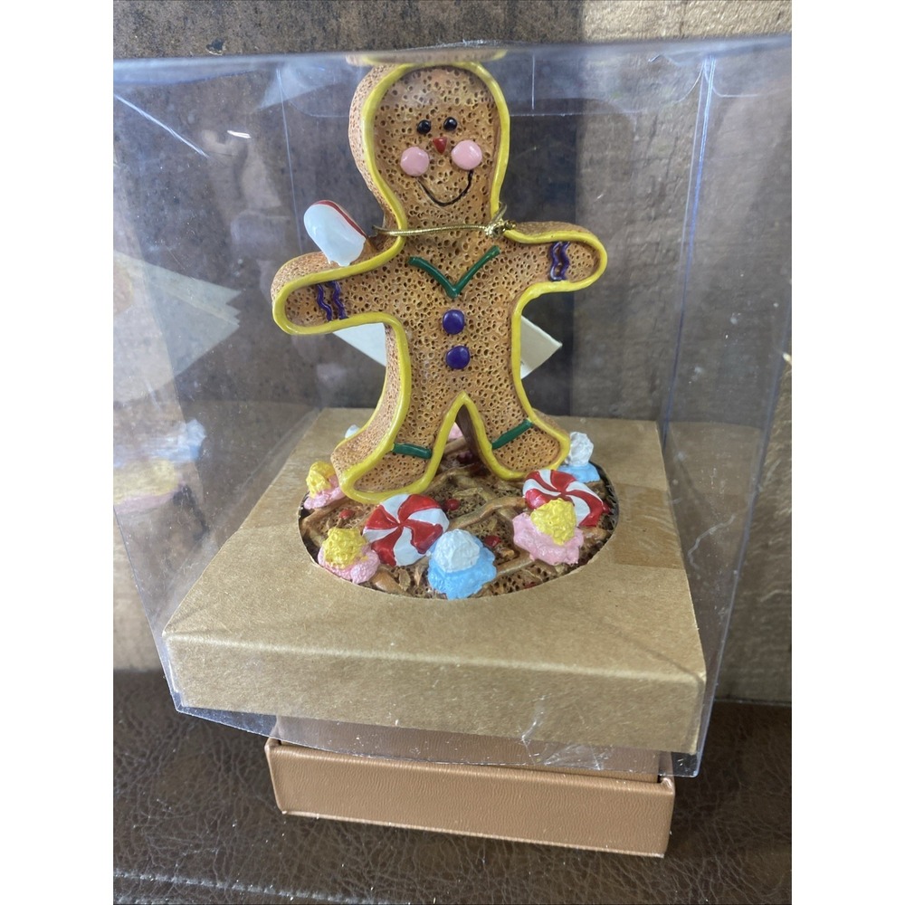 Vtg 1987 Shaker Hearth Gingerbread Man‎ Cookie Stamp Press Christmas NIB